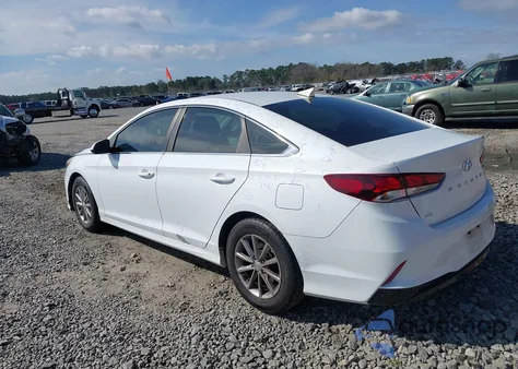 2018 Hyundai Sonata Se z USA, uszkodzony, nr VIN 5NPE24AF6JH659036
